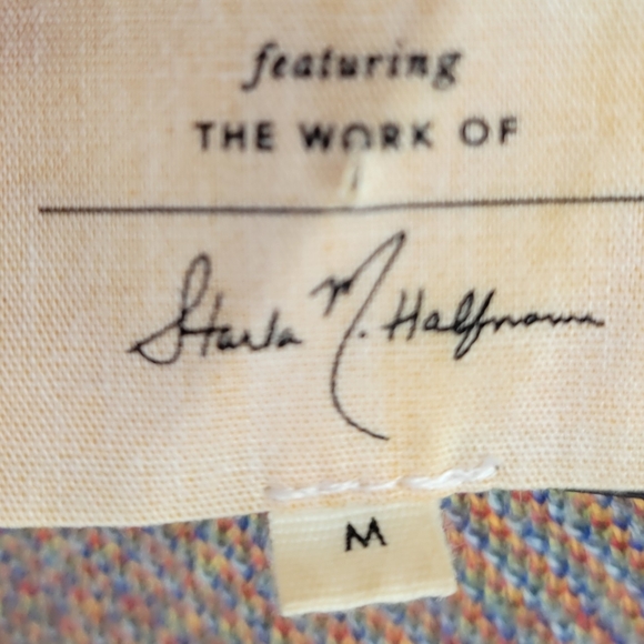 Anthropologie Starla Halfmann Hummingbird Sweater.Size Medium - Picture 5 of 9